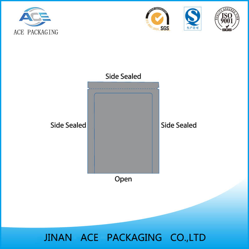 3 side sealed bag shape